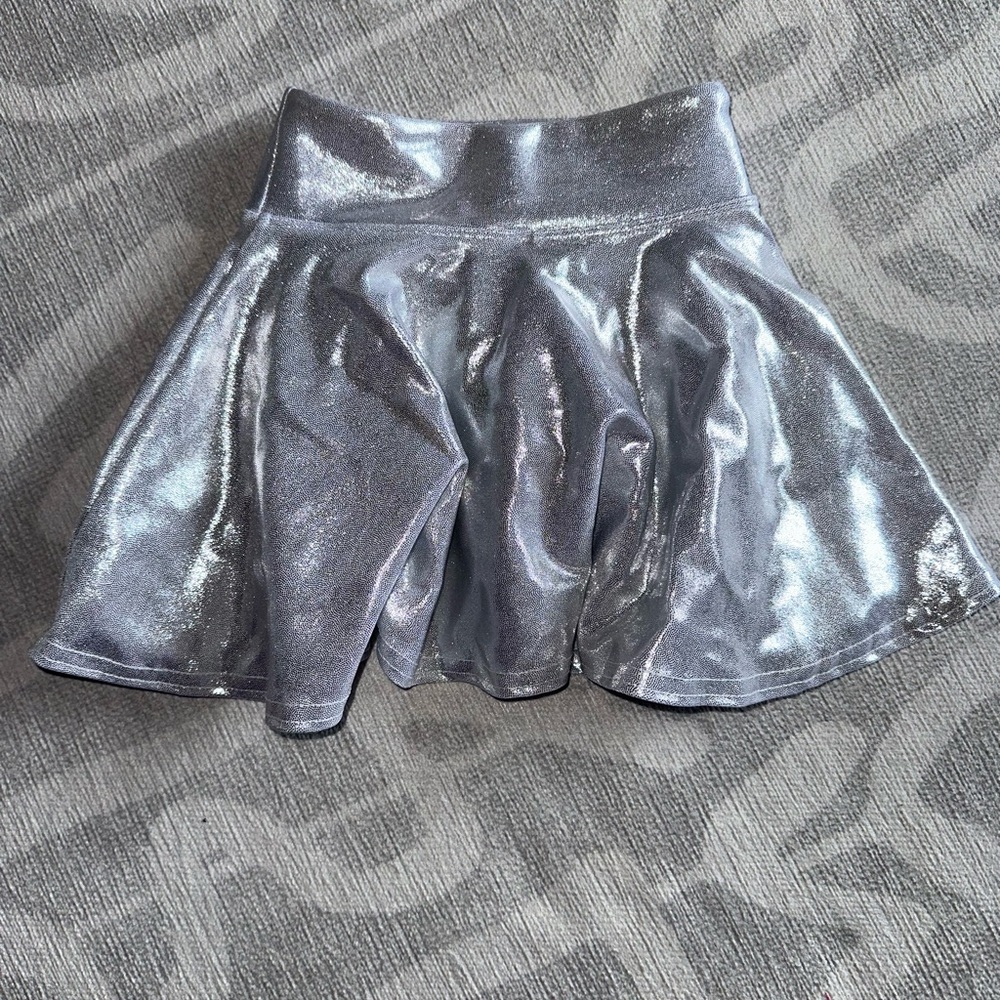 Dori Creations Silver Skater Skirt Skort